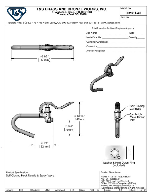 Cutsheet