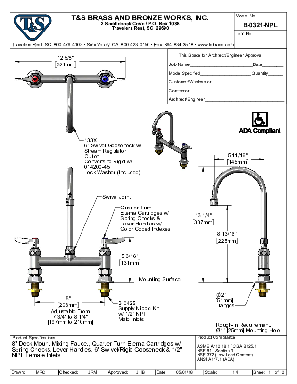 Cutsheet