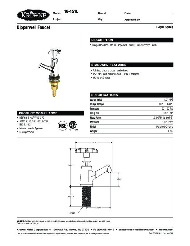 Cutsheet