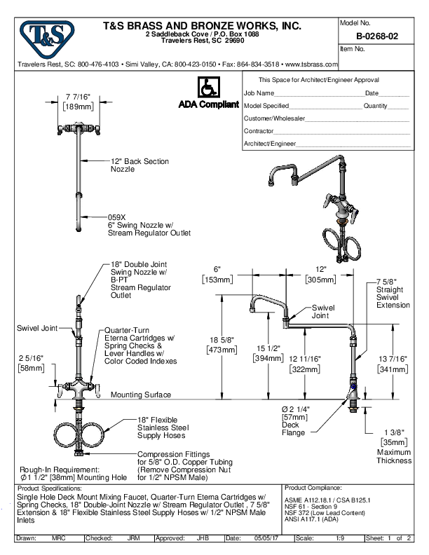 Cutsheet