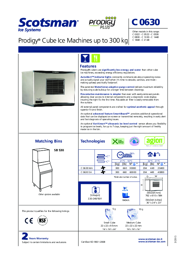 Cutsheet