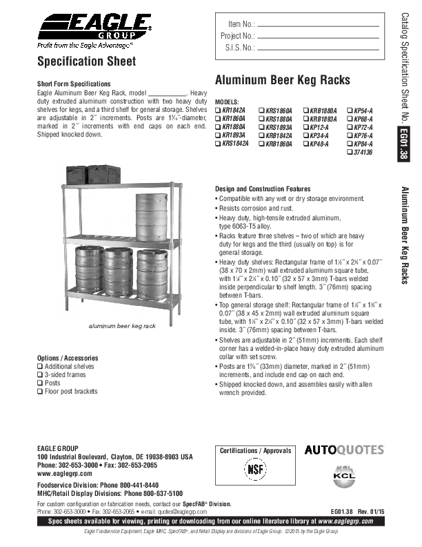 Cutsheet