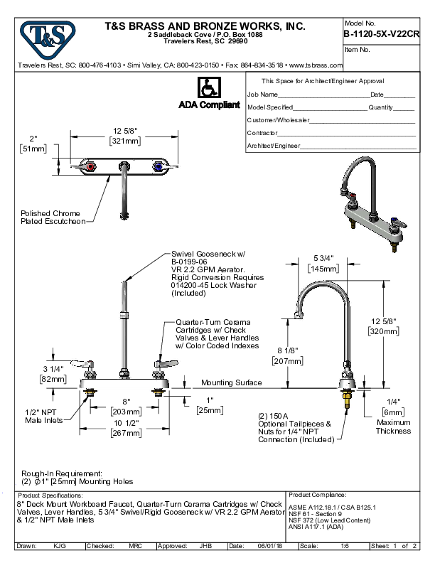 Cutsheet