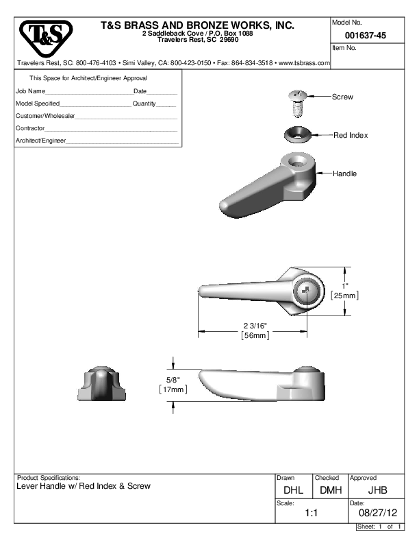 Cutsheet