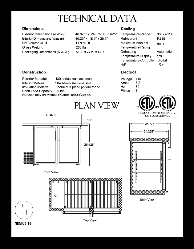 Cutsheet