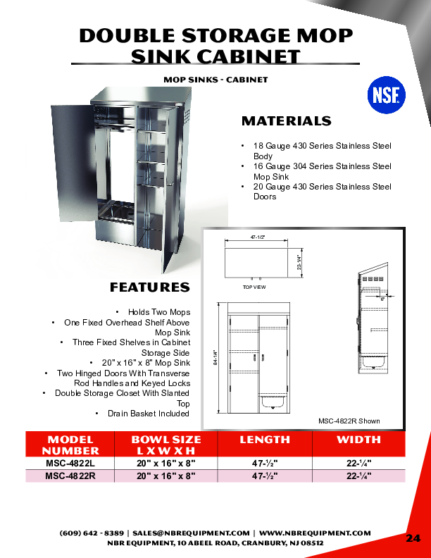 Cutsheet