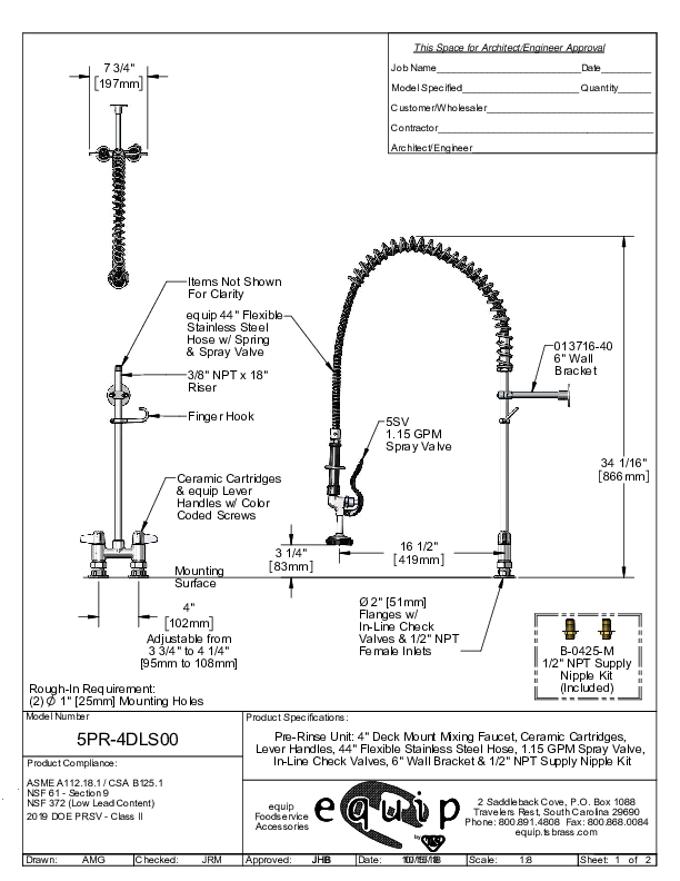 Cutsheet