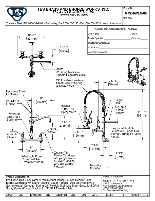 Cutsheet