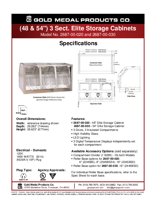 Cutsheet