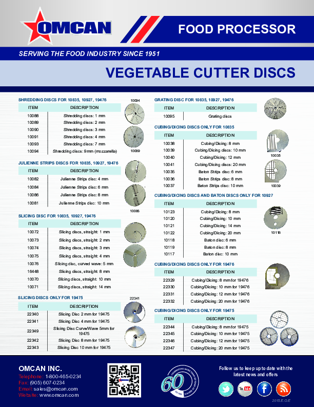 Cutsheet