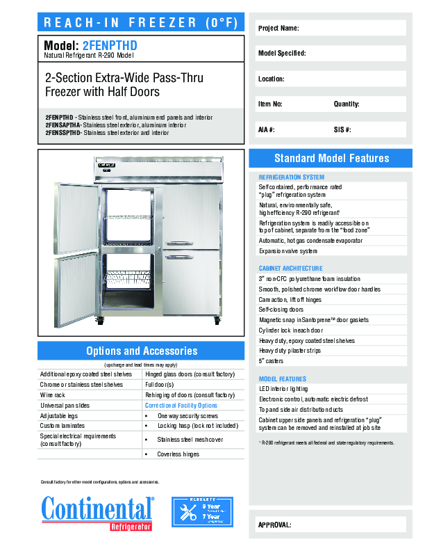 Cutsheet