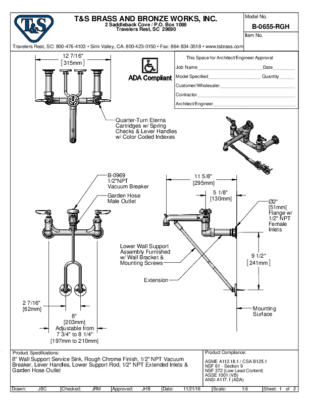 Cutsheet