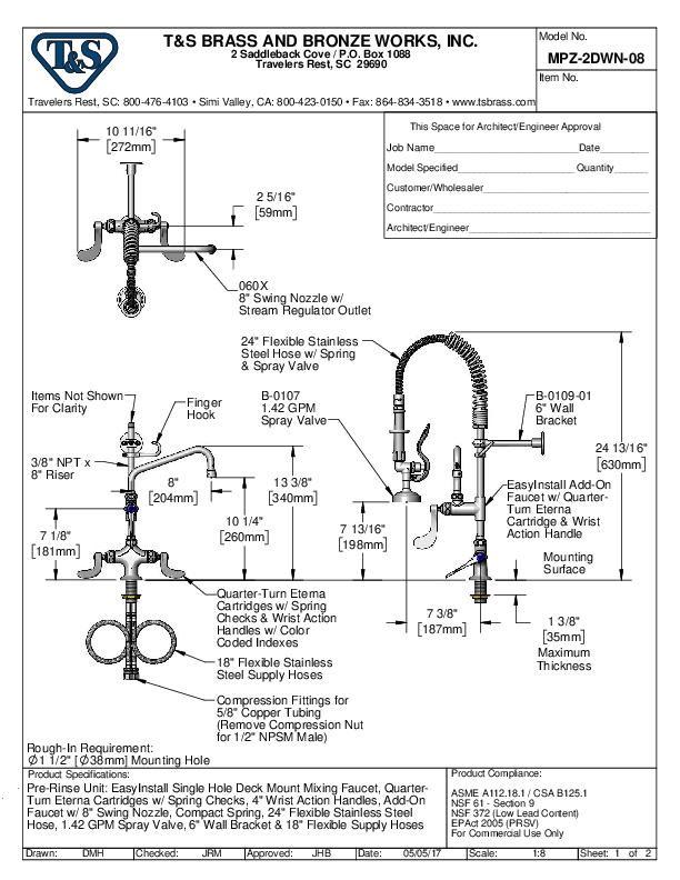 Cutsheet