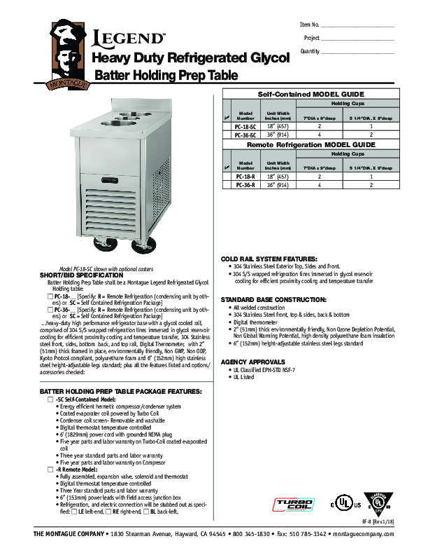 Cutsheet