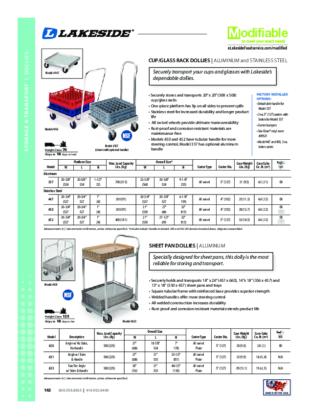 Cutsheet