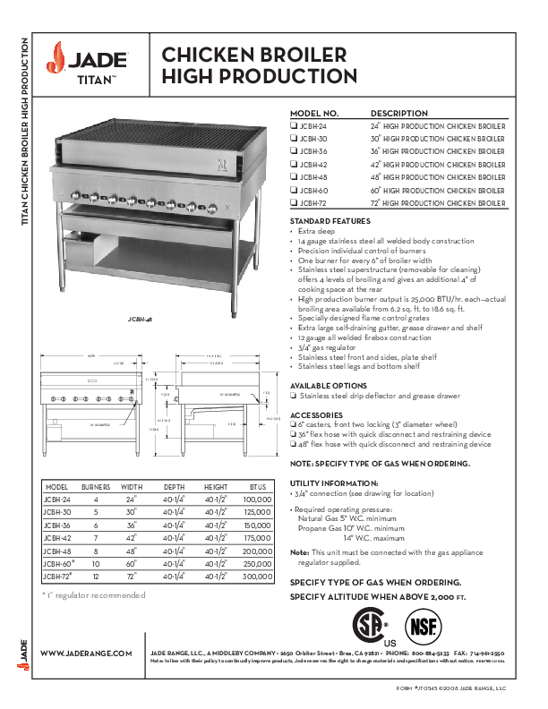 Cutsheet