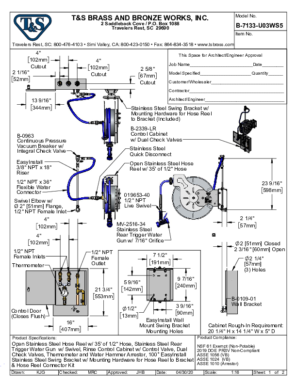 Cutsheet