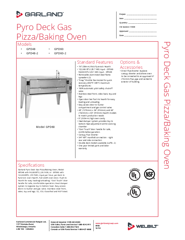 Cutsheet