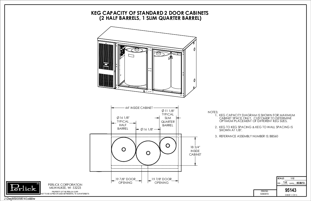 Keg Capacity