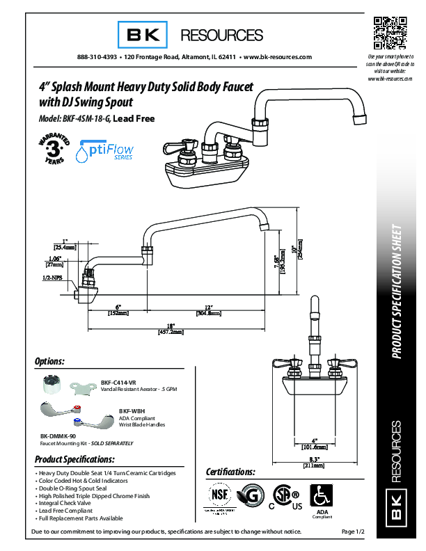 Cutsheet