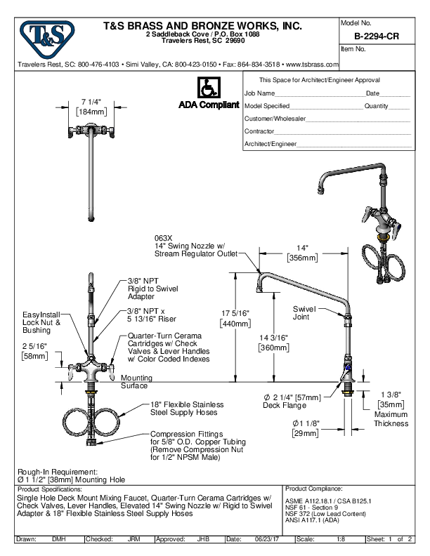 Cutsheet