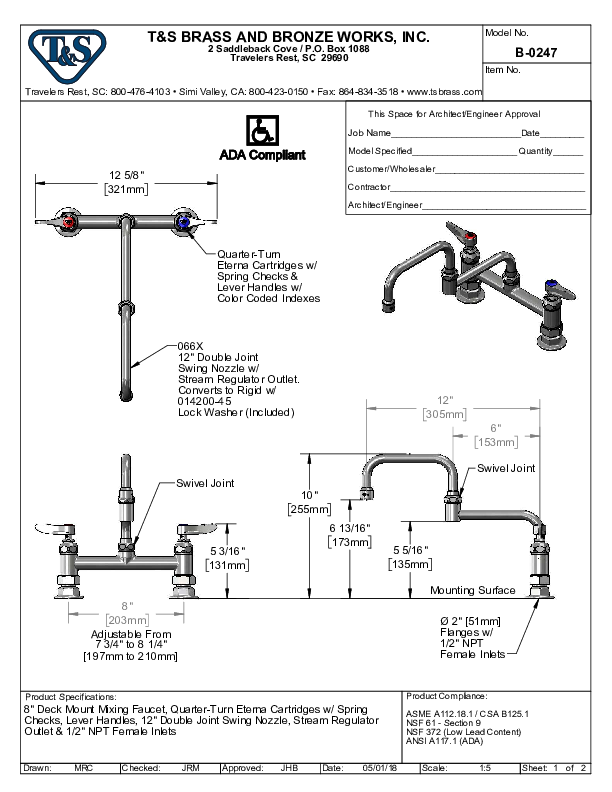 Cutsheet