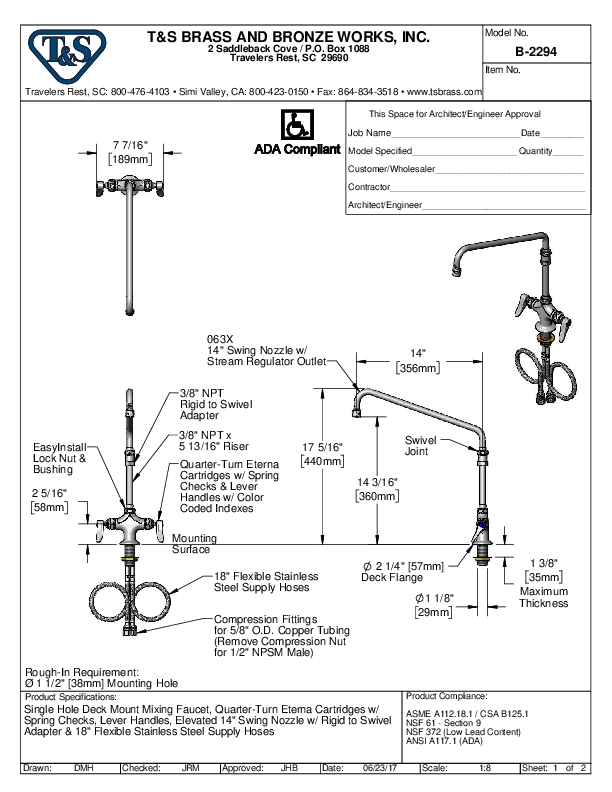 Cutsheet