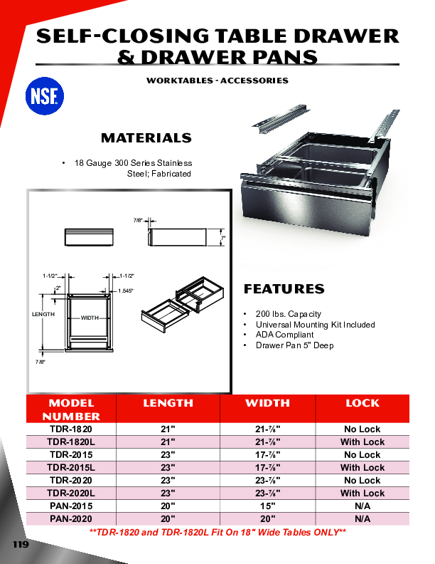 Cutsheet