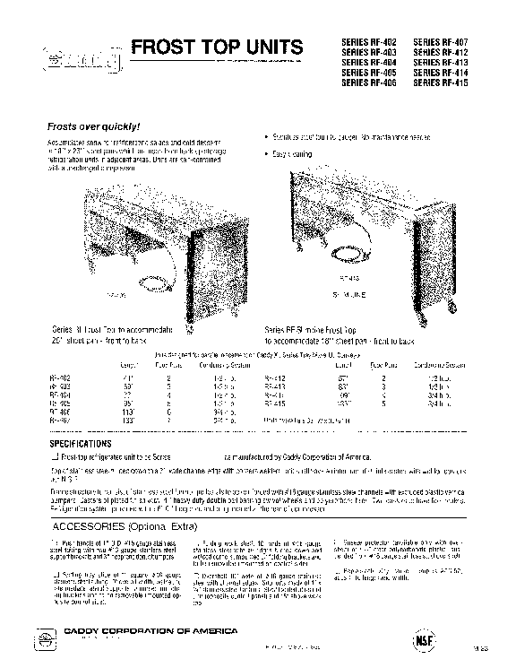 Cutsheet