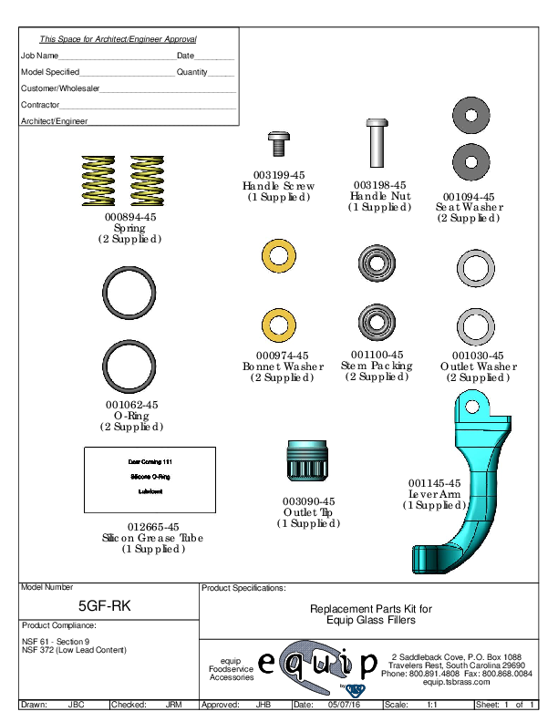 Cutsheet