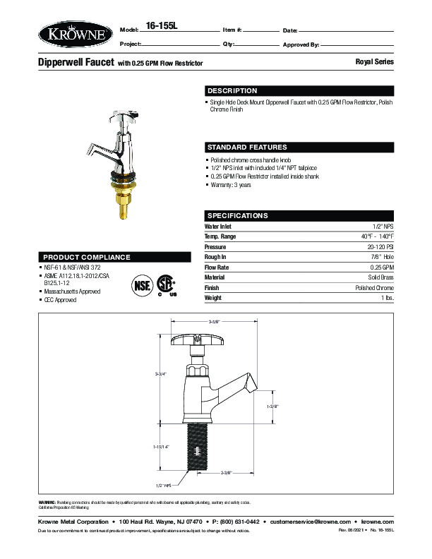 Cutsheet