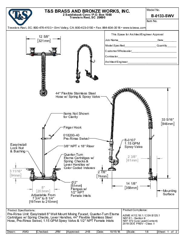 Cutsheet