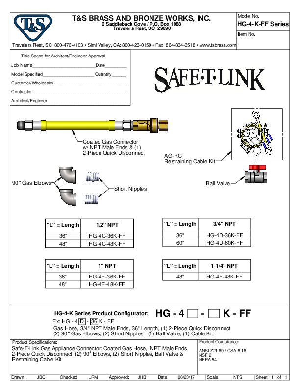 Cutsheet