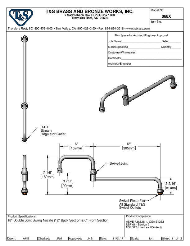 Cutsheet