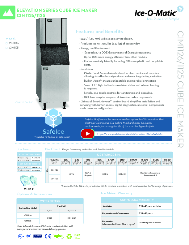 Cutsheet