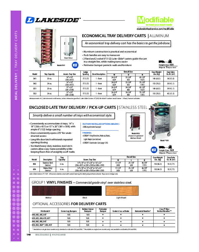 Cutsheet