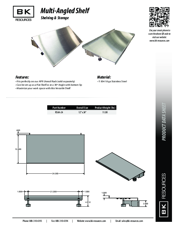 Cutsheet