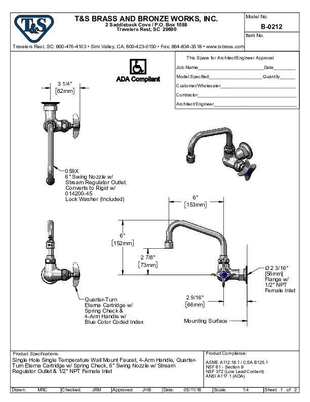 Cutsheet