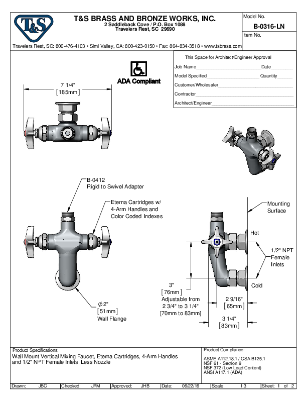 Cutsheet