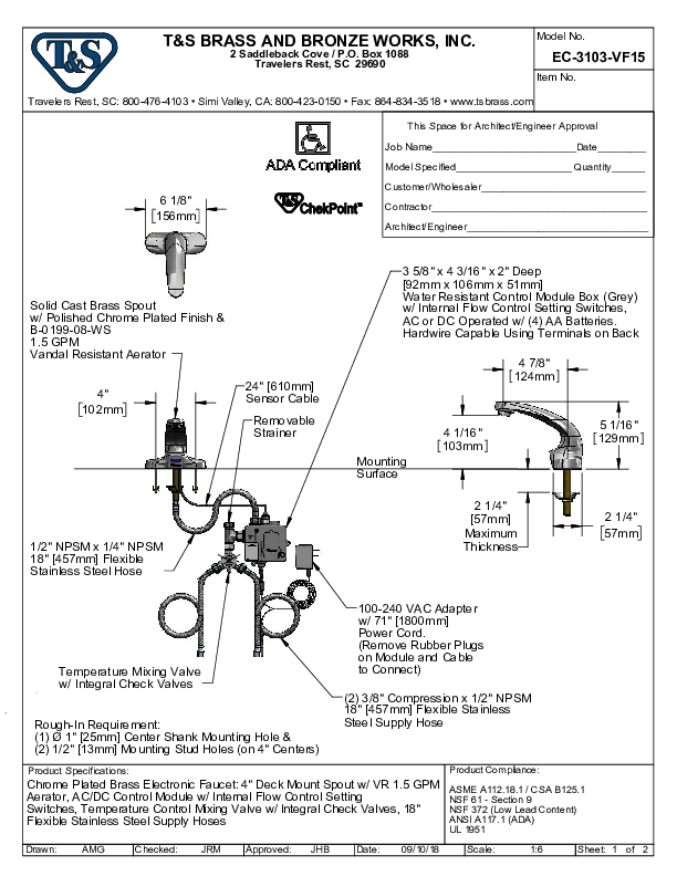 Cutsheet