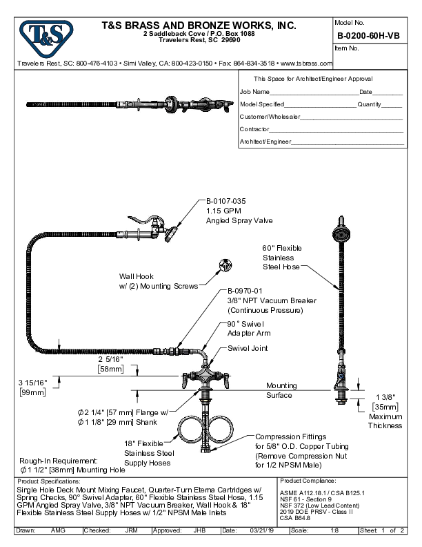 Cutsheet