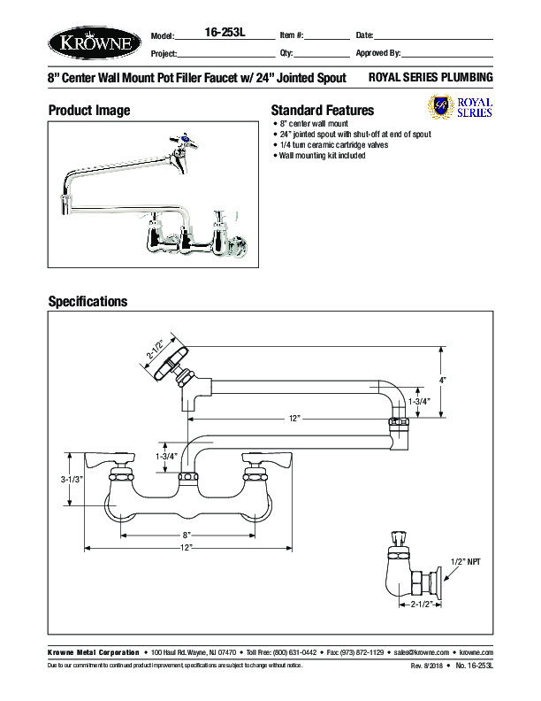 Cutsheet