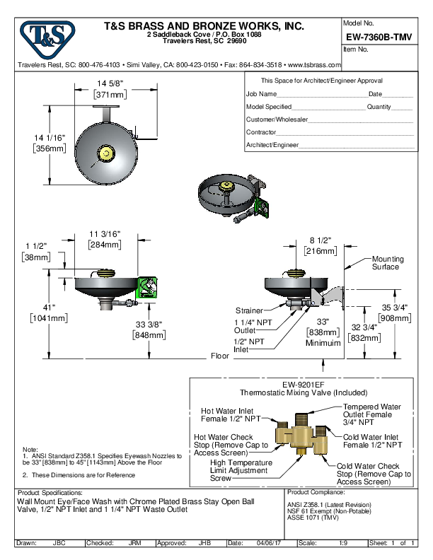 Cutsheet