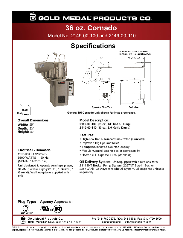 Cutsheet