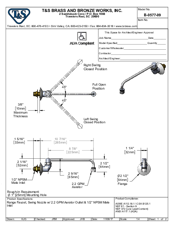 Cutsheet