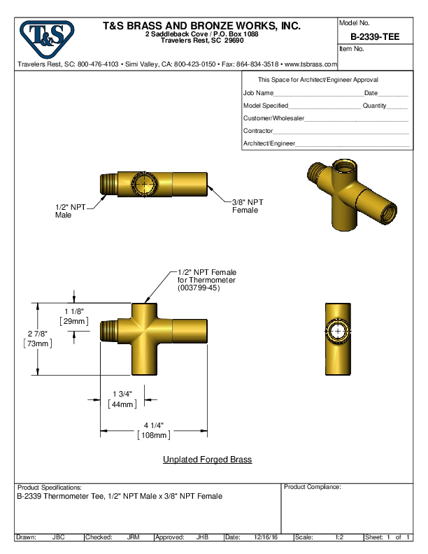 Cutsheet