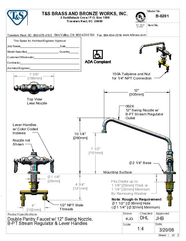 Cutsheet