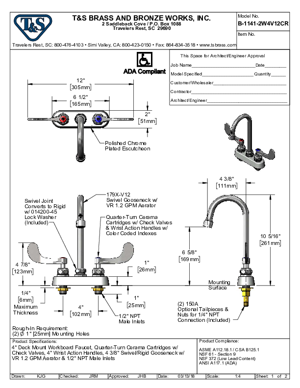 Cutsheet