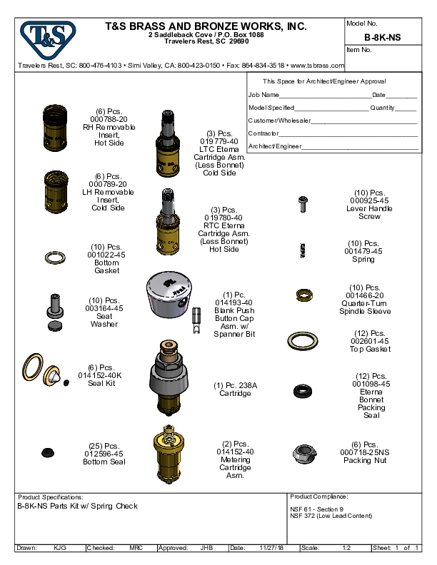 Cutsheet