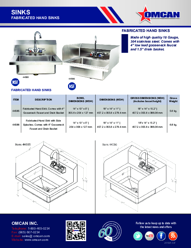 Cutsheet